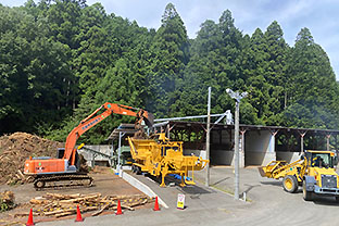 森林リサイクル事業